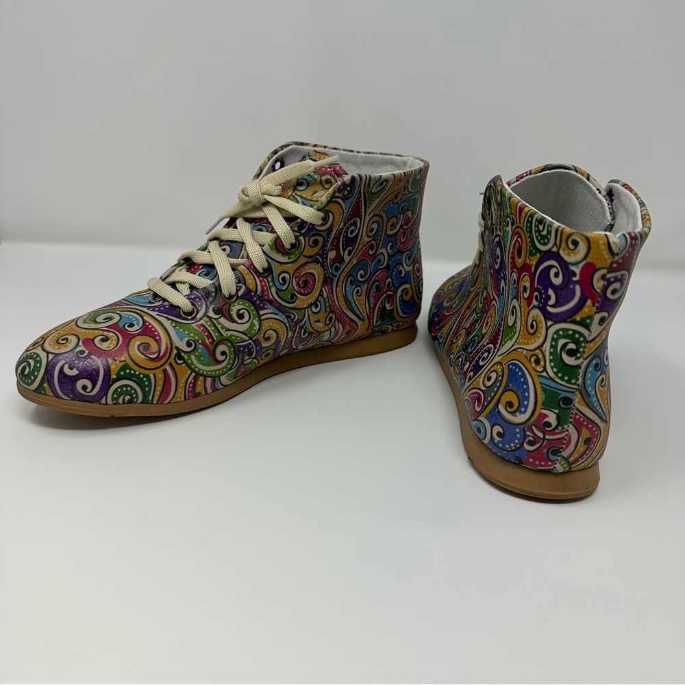 Streetfly Multicolor Patterned Shoes - image 3